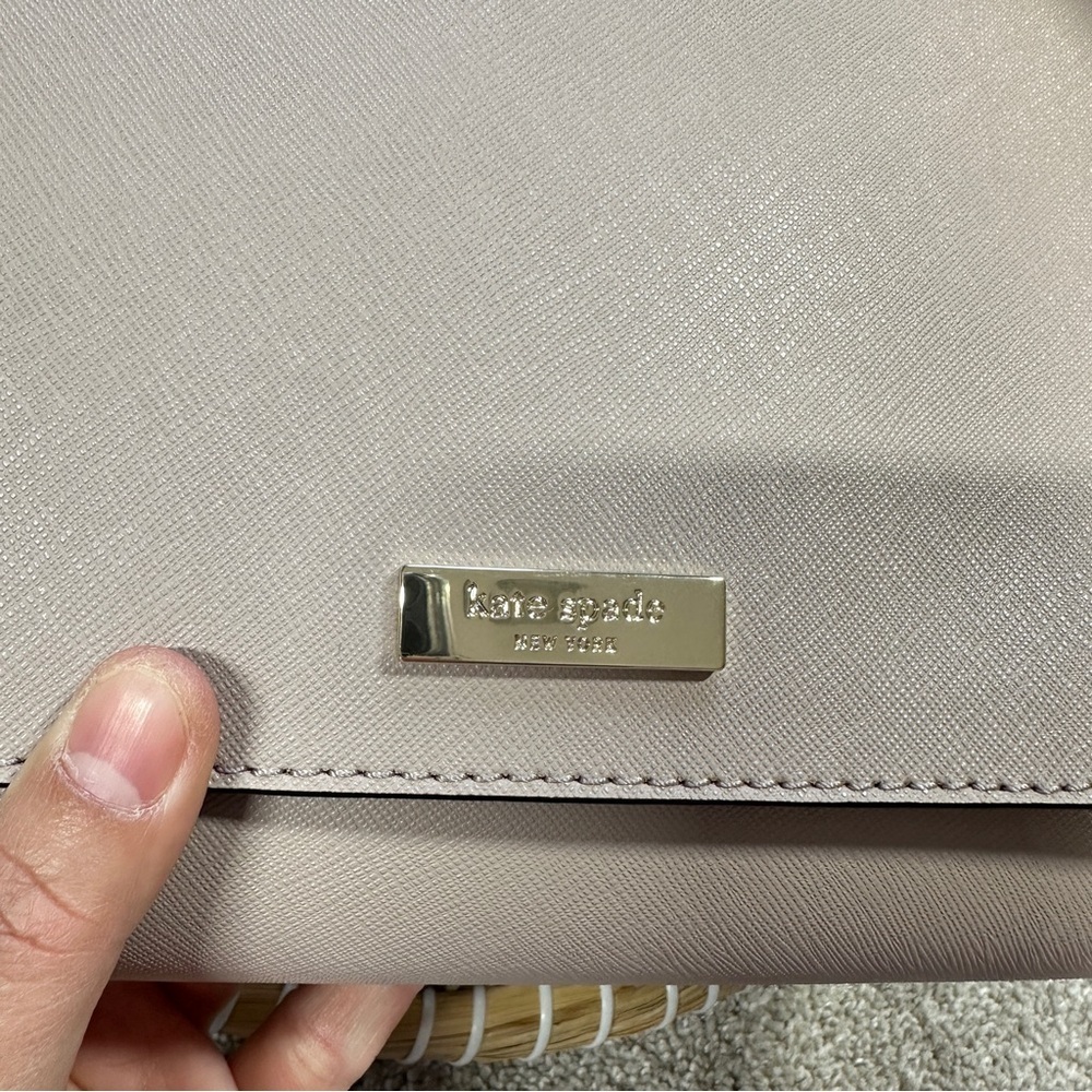 NWT Kate Spade Tilden Place Alek Crossbody Bag Soft Saffiano Leather Plum Dawn - Picture 15 of 16